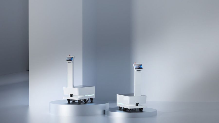 Big Dog AMR autonomous mobile robot for warehouse material transport