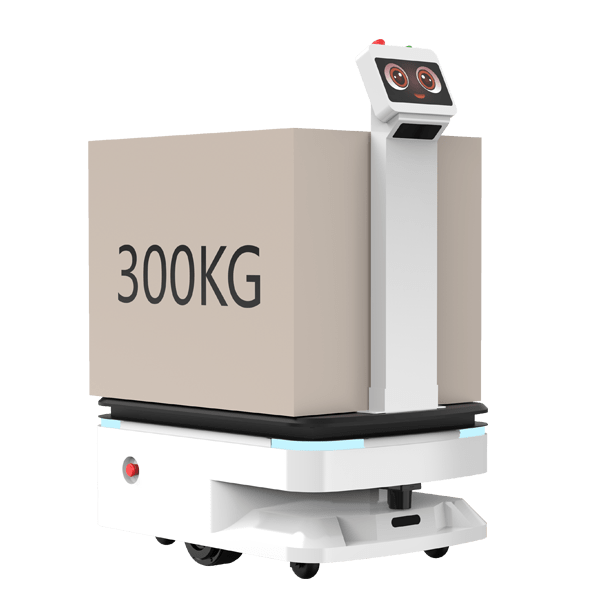 Fly Boat AMR delivery robot with autonomous jacking and dual 3D cameras