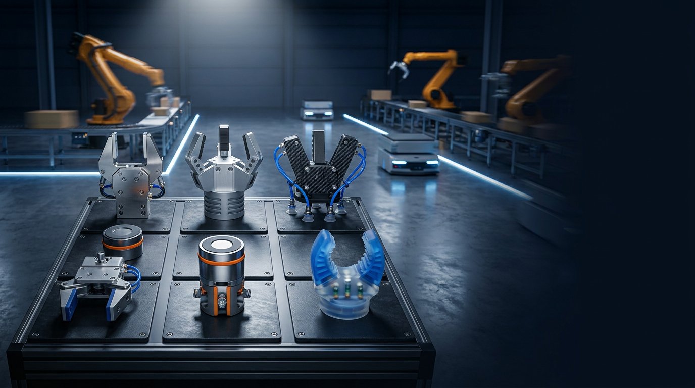 Robot gripper selection matrix
